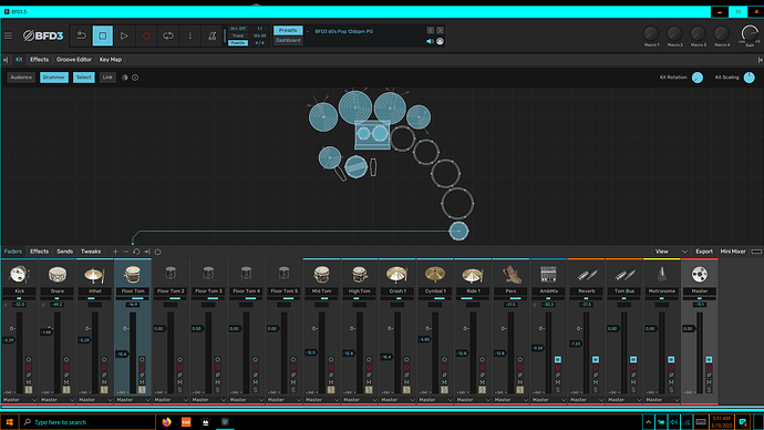 added 4 Tom channels