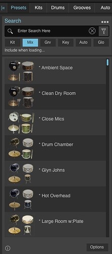 BFD3 Presets