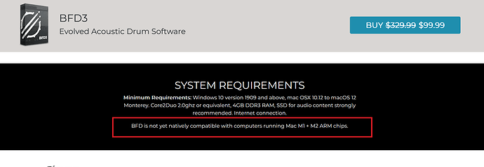 BFD3 MAIN System Requirements