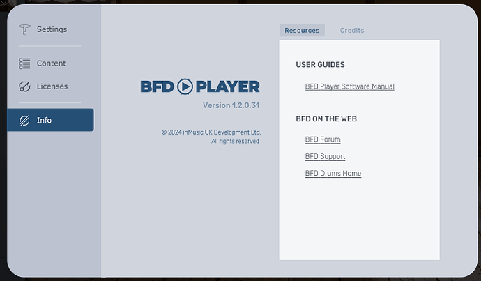 BFD Player Version Check v1.2.0.31