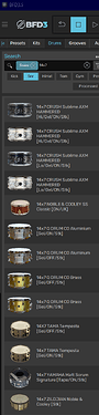 BFD3.5 SNARES 14X7 X MANUFACTURER