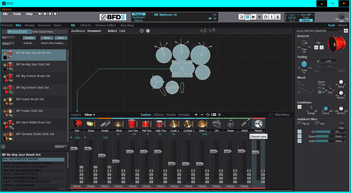BFD3 Jazz n Funk Kits